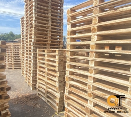Pallet gỗ tràm - Pallet Quốc Toản - Công Ty TNHH Sản Xuất Thương Mại Pallet Quốc Toản